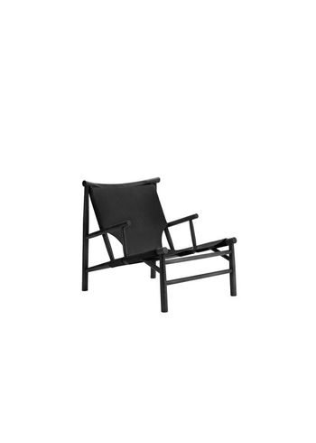 NORR11 - Lænestol - Samurai Chair - Saddle Leather - Black 97137