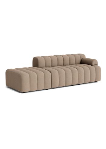 NORR11 - Modular sofa - Studio 1 Outdoor - Sunbrella: Savane Coconut SAV2 J233 140
