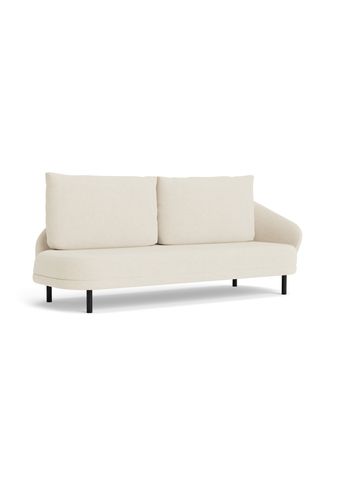 NORR11 - Couch - New Wave - Open-End - Barnum Col 24 / Black Oak / Armrest: Left