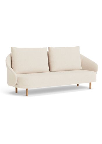 NORR11 - Couch - New Wave - 2,5 Seater - Barnum Col 24 / Natural Oak