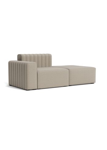NORR11 - Couch - RIFF Sofa - Right Arm/Ottoman - Nina - Linen Col 2