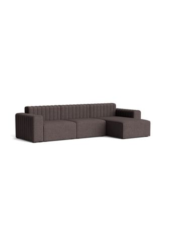 NORR11 - Couch - RIFF Sofa - Three Seater w. Chaise Lounge Left - Barnum Col 11