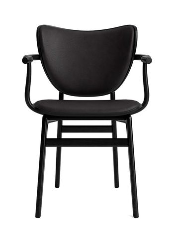 NORR11 - Dining chair - Elephant Chair Armrest - Black / Dunes - Anthracite 21003