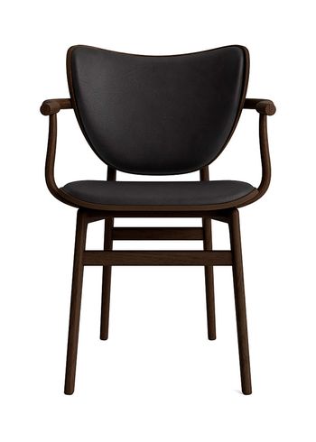 NORR11 - Dining chair - Elephant Chair Armrest - Dark Smoked / Dunes - Anthracite 21003