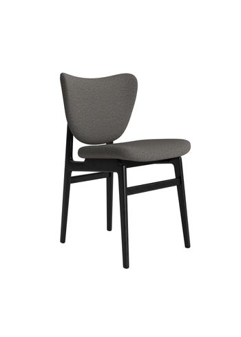 NORR11 - Chaise - Elephant Chair - Fuld polstring - Stel: Black / Hallingdal 65 - Hallingdal 65 - 368