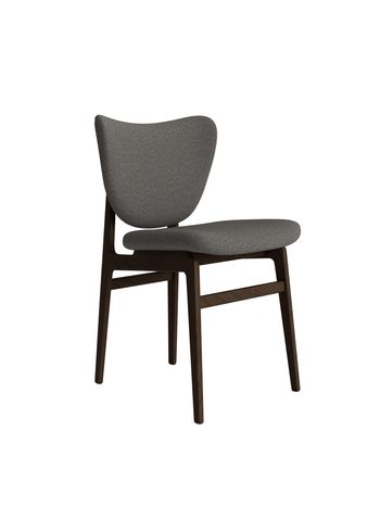NORR11 - Chaise - Elephant Chair - Fuld polstring - Stel: Dark smoked / Hallingdal 65 - Hallingdal 65 - 368
