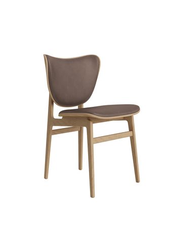 NORR11 - Chaise - Elephant Chair - Stel: Natural / Dunes - Dark Brown 21001