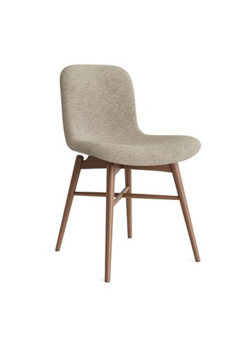 NORR11 - Chaise - Langue Chair Soft Wood - Frame: Light Smoked Beech / Upholstery: Barnum Col 3