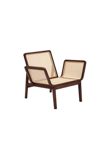 NORR11 - Krzesło do salonu - Le Roi Chair - Dark Smkoed