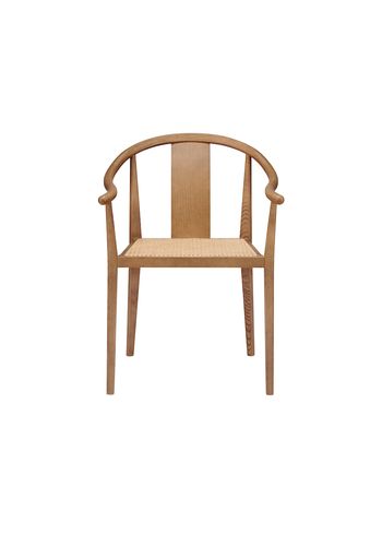 NORR11 - Chaise - Shanghai Dining Chair / French Rattan - Light Smoked Ash / Natural Rattan