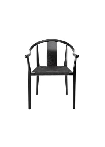 NORR11 - Chair - Shanghai Dining Chair / PaperCord - Black Ash / Black