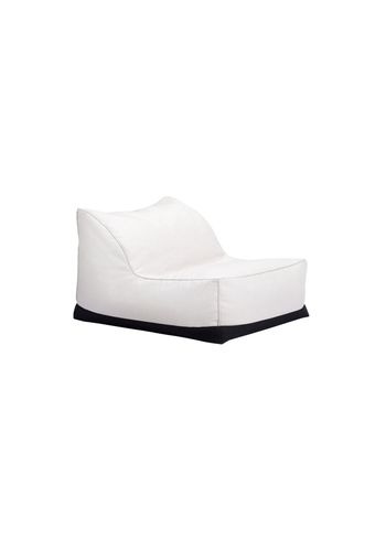 NORR11 - Chaise - Storm Lounge - Fabric: Sunbrella Natté: Linen Chalk - Small