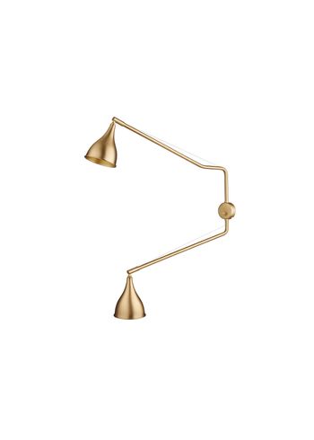 NORR11 - Vägglampa - Le Six Double Arm - Brass