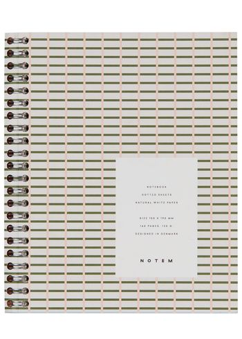 NOTEM - Notitieboek - NELA Notebook - Medium - Green