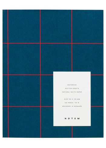 NOTEM - Muistikirja - UMA Notebook - Medium - Dark Blue