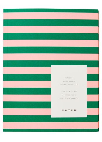 NOTEM - Notebook - UMA Notebook - Medium - Green & Rose