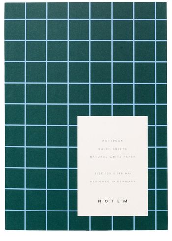 NOTEM - Muistikirja - UMA Notebook - Small - Dark Green