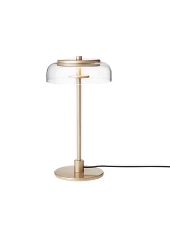 Nuura - Tischlampe - Blossi Table Small - Nordic Gold / Clear