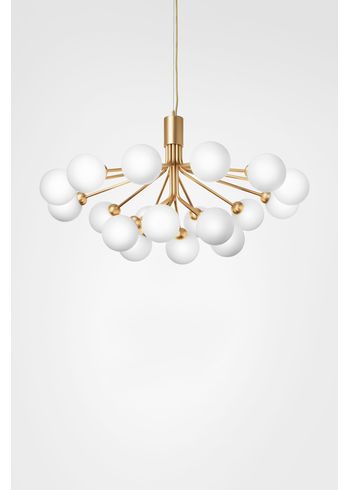 Nuura - Lamp - Apiales 18 - Brushed brass/Opal white