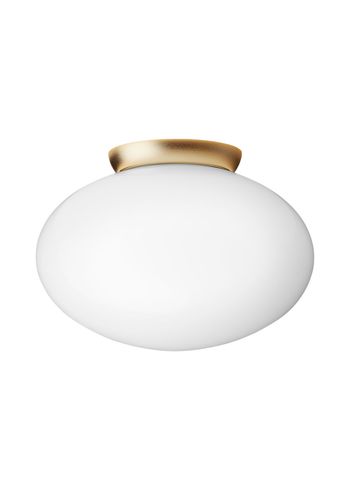 Nuura - Ceiling lamp - Rizzatto 301 - Satin Brass/Opal