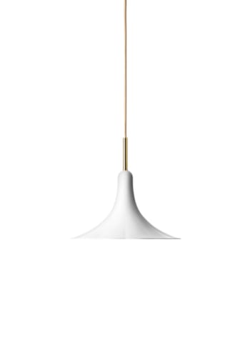 Nuura - Hängande lampa - Petalii 1 Small - White / Polished Brass