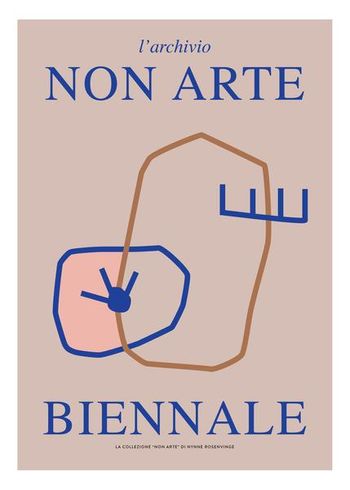 Nynne Rosenvinge - Juliste - Non Arte Poster - Biennale