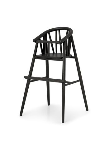 Oaklings - Seggiolone - Saga High Chair - Black Stained Oak