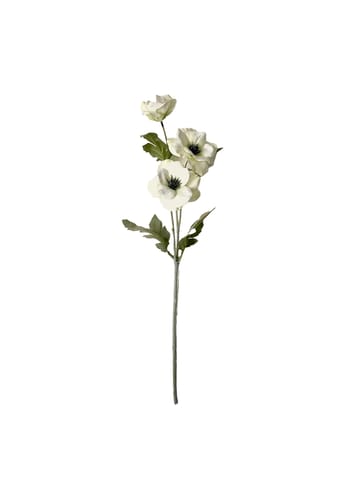 Okholm Studio - Artificial flowers - Stems - Anemone - White