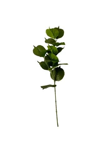 Okholm Studio - Kunstige blomster - Stilke - Leaves 06 - Green