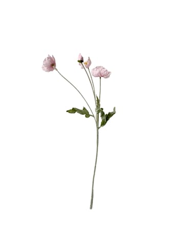 Okholm Studio - Artificial flowers - Stems - Poppy - Pink