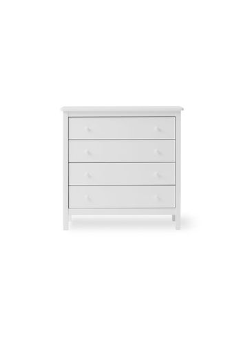 Oliver Furniture - Children's chest of drawers - Seaside Dresser - White - 4 drawers
