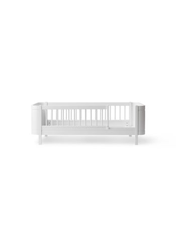 Oliver Furniture - Children's bed - Wood Mini+ Junior Bed - White