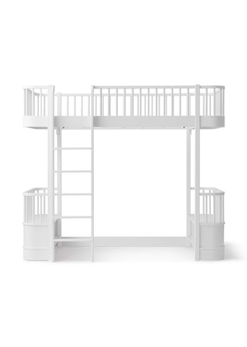 Oliver Furniture - Children's bed - Wood Original Loft Bed - White