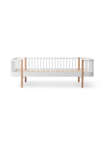 Oliver Furniture - Children's bed - Wood Original day bed - White / Oak