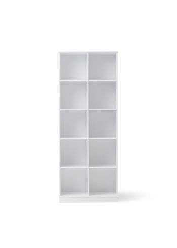 Oliver Furniture - Kirjahylly - Wood Shelving Unit - 2x5 - Vertical w/base