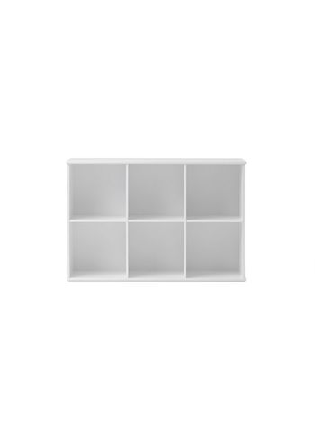 Oliver Furniture - Kirjahylly - Wood Shelving Unit - 3x2 - Horizontal w/support