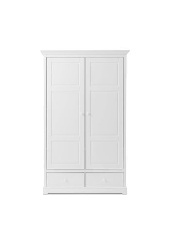 Oliver Furniture - Criar - Seaside Wardrobe - White - 2 doors