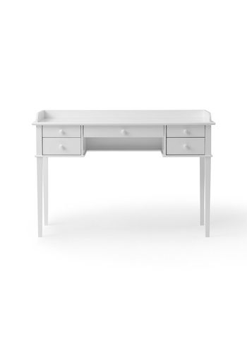 Oliver Furniture - Bureau - Seaside Office Table - White