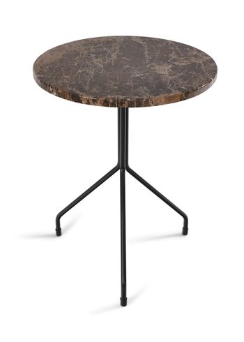 OX DENMARQ - Tisch - AllForOne Table - Brown Emparador / Black Steel