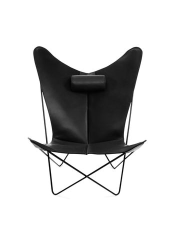 OX DENMARQ - Poltrona - KS Chair - Black Leather / Black Steel