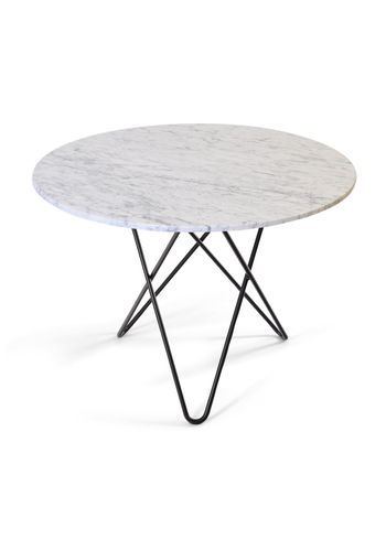 OX DENMARQ - Sohvapöytä - Large O Table - White Carrara