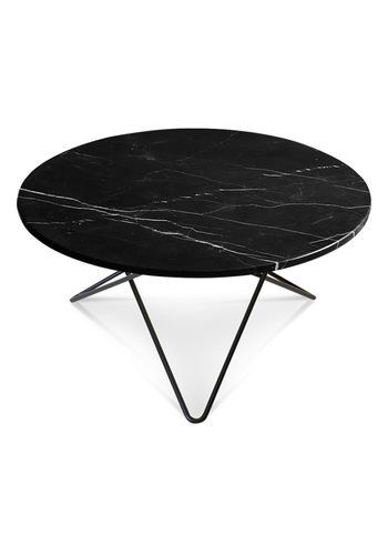 OX DENMARQ - Sohvapöytä - O Table - Black Marquina