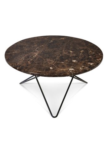 OX DENMARQ - Coffee table - O Table - Brown Emperador
