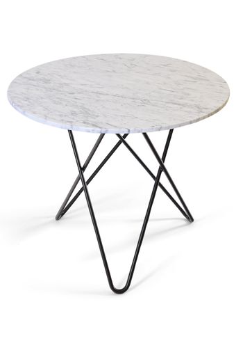 OX DENMARQ - Matbord - Dining O Table - White Carrara