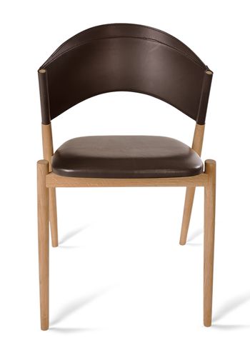 OX DENMARQ - Stol - A Chair - Mocca Leather / Oak
