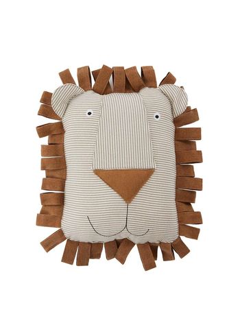 OYOY - Stuffed Animal - Lobo Lion Denim toy - Caramel