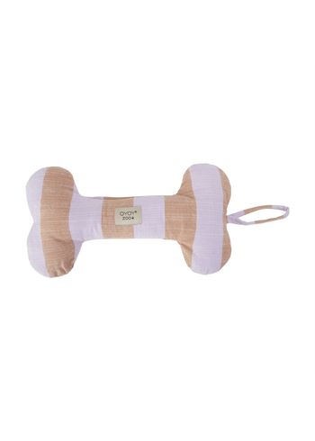 OYOY - Hundelegetøj - Ashi Dog Toy - 501 Lavender / Amber