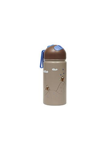 OYOY LIVING - Children's drinking bottle - Friends In The Forest Bottle - 360ml - Blue