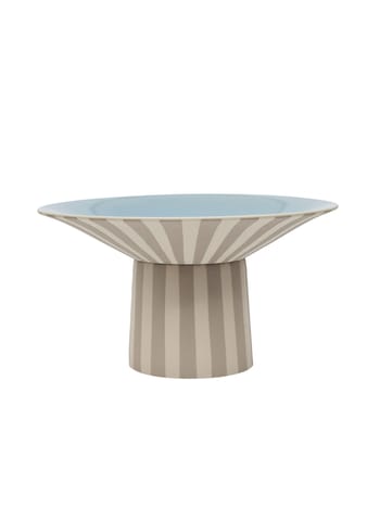 OYOY LIVING - Dekorative Schale - Toppu Centerpiece - Clay/Ice Blue