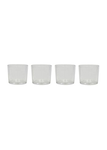 OYOY LIVING - Glass - Kuki Glass - Pack Of 4 - 902 Clear